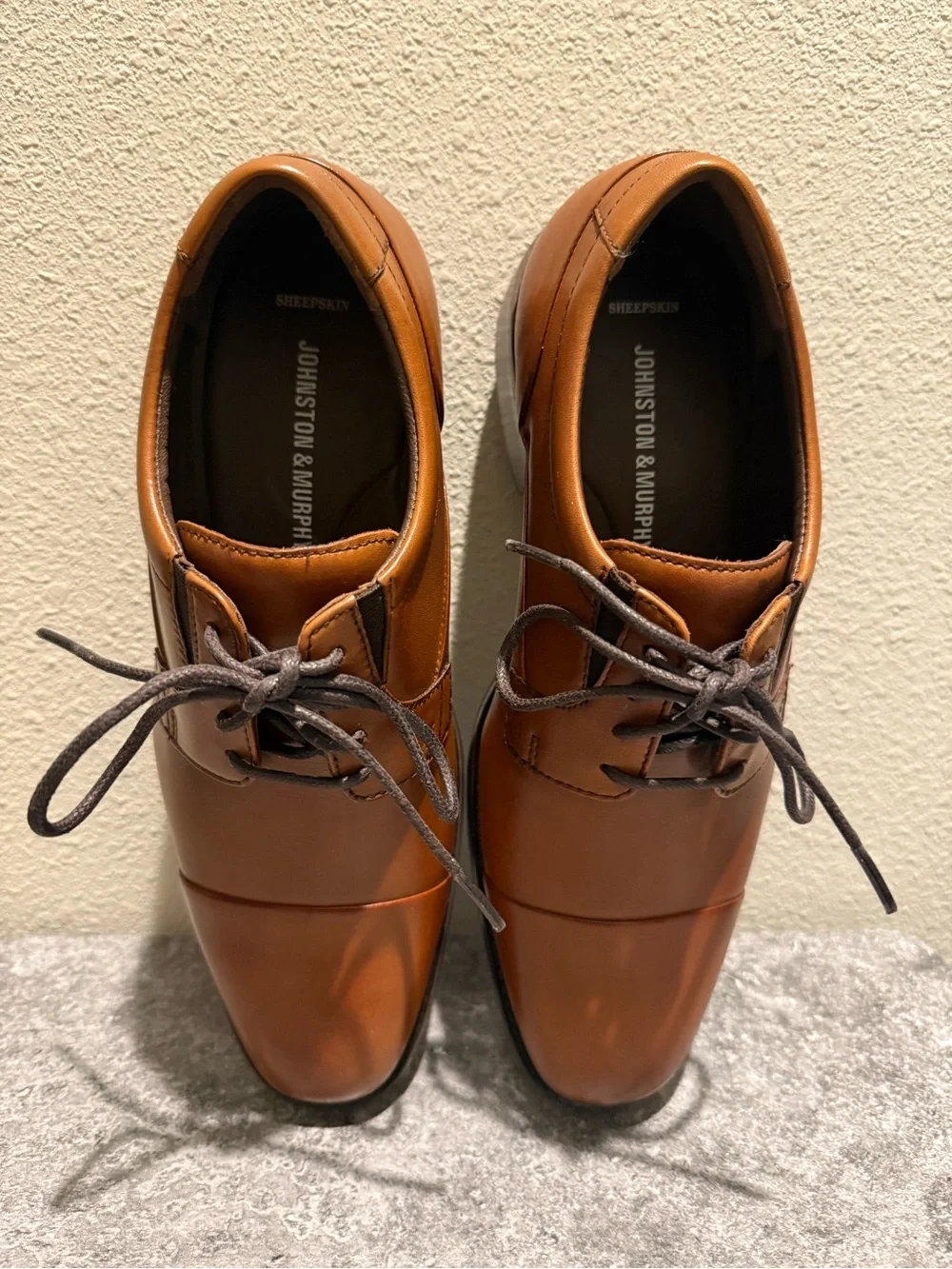 Johnston & Murphy Lancaster Cap Toe Leather Men’s Dress Shoe (NWOT) Size 7